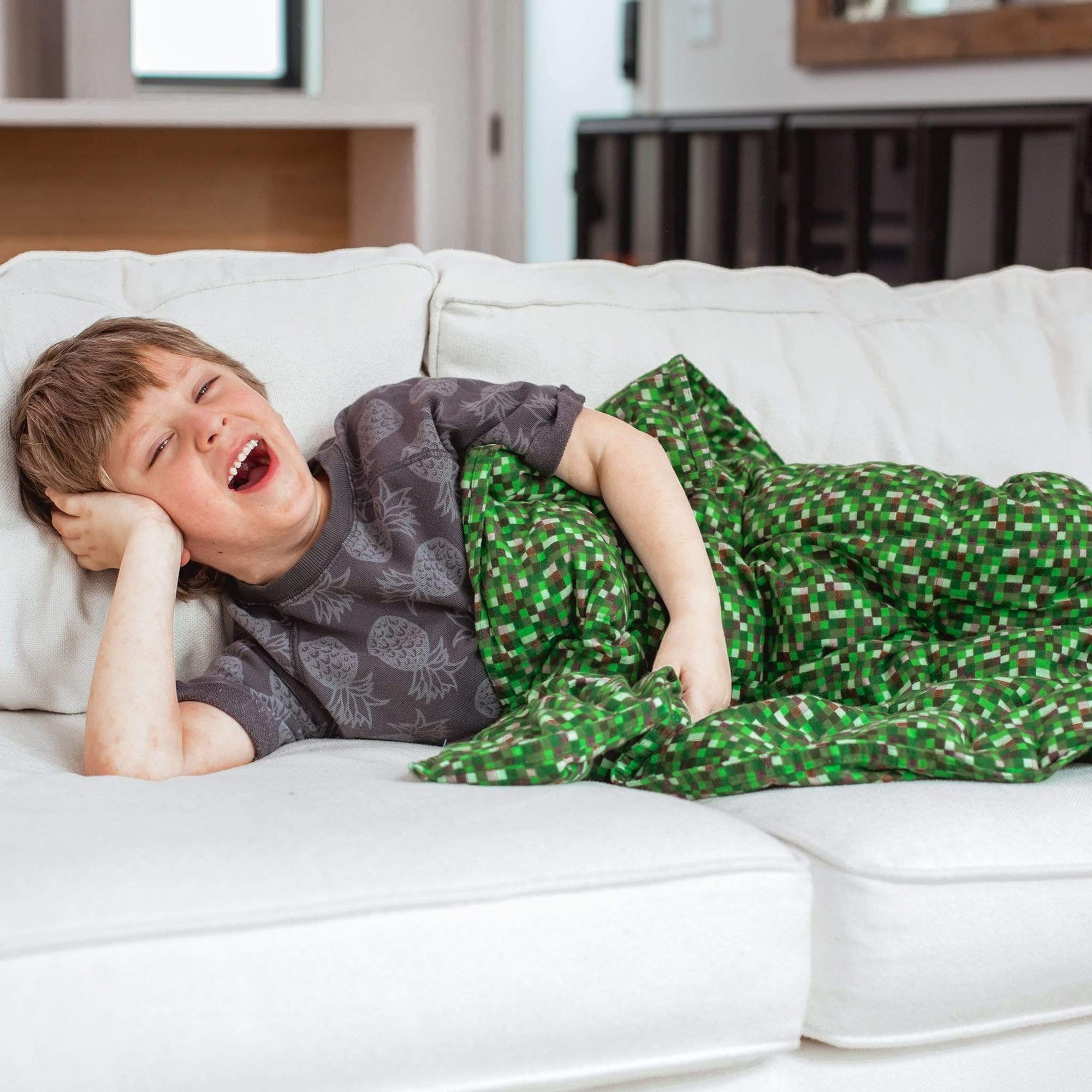 ADHD Momma discusses Mosaic Weighted Blankets