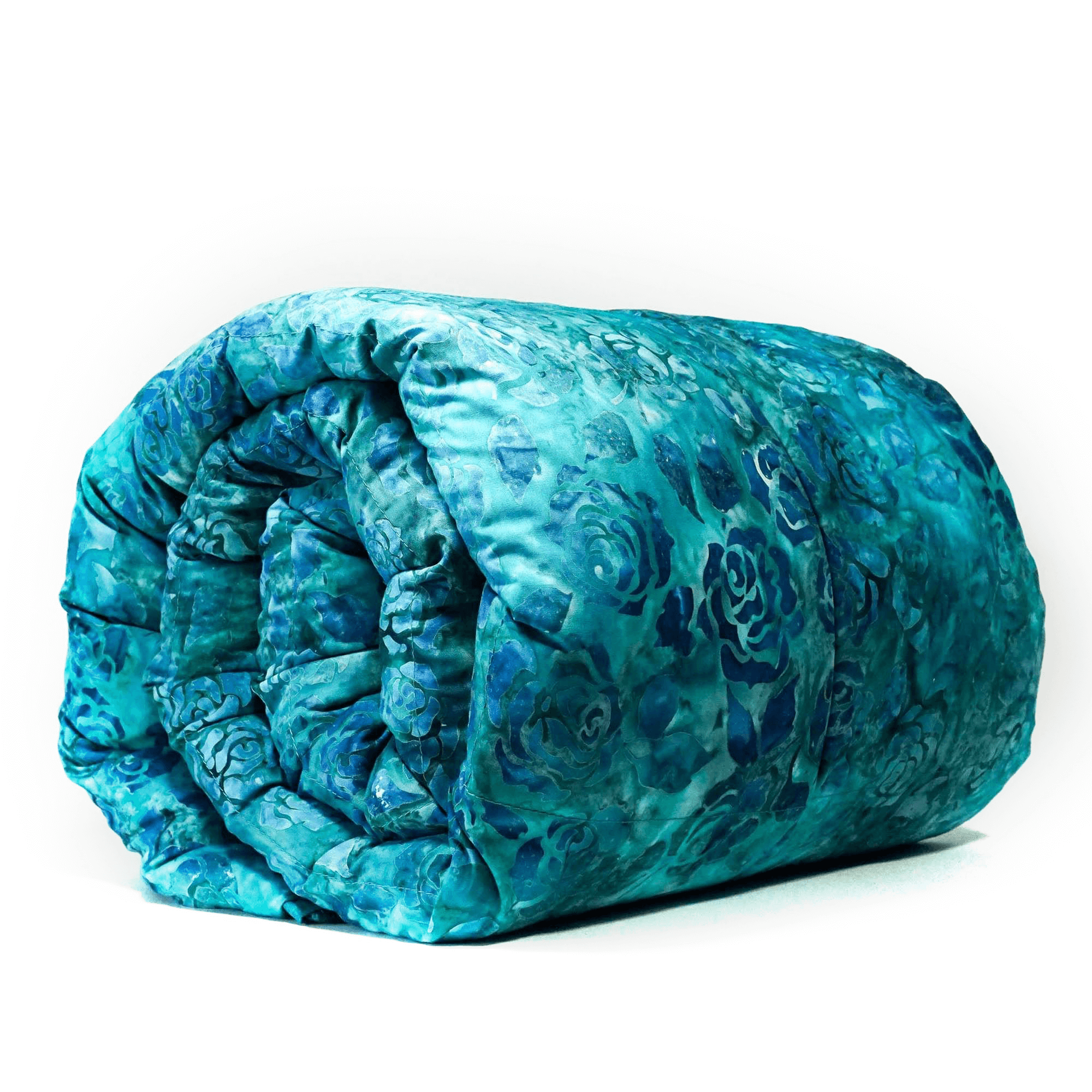 Mosaic Weighted Blankets Green Roses Weighted Blanket