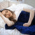 Mosaic Weighted Blankets Navy Minky Weighted Blanket