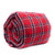 Mosaic Weighted Blankets Red-Blue Plaid Weighted Blanket
